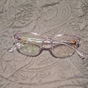 Light Purple Blue Light Glasses